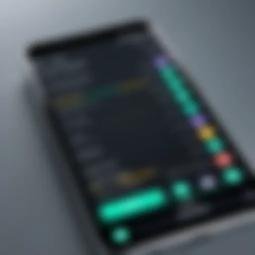 User interface showcasing PIA settings on an Android device