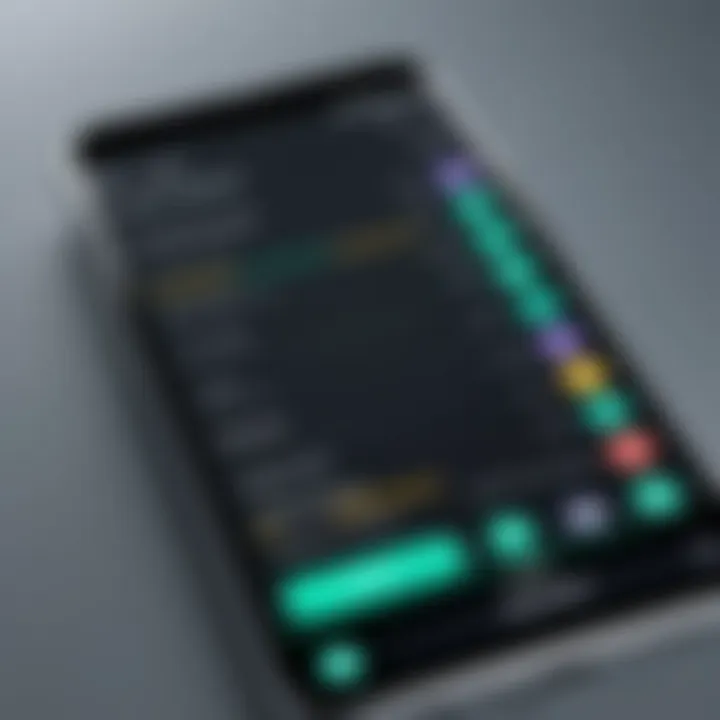 User interface showcasing PIA settings on an Android device