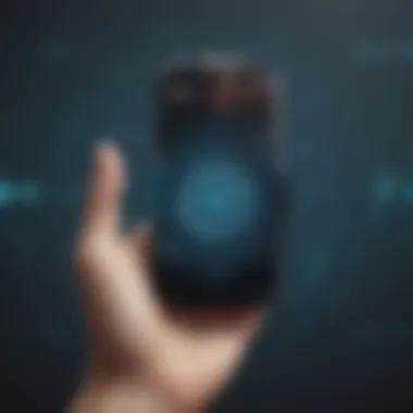Biometric Authentication Technology Illustration Biometric Authentication Technology Illustration