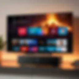 Exploring Univision Now interface on Fire TV