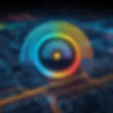 Visualization of WiFi signal strength across different zones