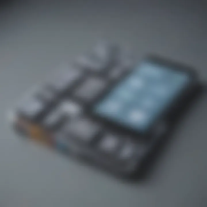 Illustration of a phone with multiple blocked calls