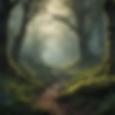 Enchanting Forest Setting Mystical forest with a hint of magic