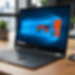 User navigating Windows 10 settings to uninstall antivirus software