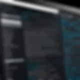 Illustration of command-line interface for domain name lookup