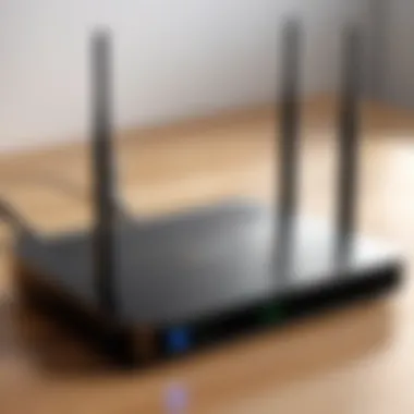 Visual guide to finding a router's IP address