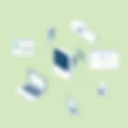 Diagram illustrating home network traffic monitoring tools