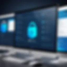 Secure file sharing interface