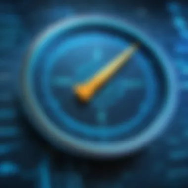 Growth chart symbolizing long-term security solutions