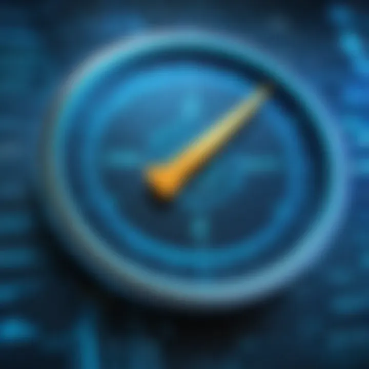 Growth chart symbolizing long-term security solutions