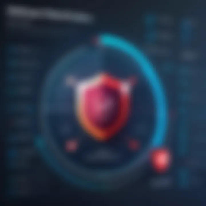 Graph showing malware protection effectiveness