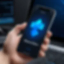 Malwarebytes interface on iPhone