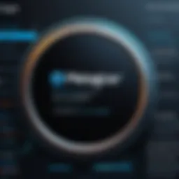 Visual representation of the Metager search engine interface