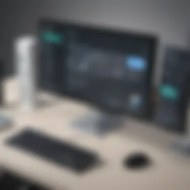 Digital Innovation in Microsoft Remote Desktop Abstract representation of digital technology