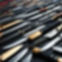 A digital representation of various streaming platforms showcasing 'Knives Out'.