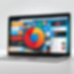 Visual representation of ad-blocking browser extension icons