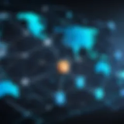 Visual representation of network connectivity