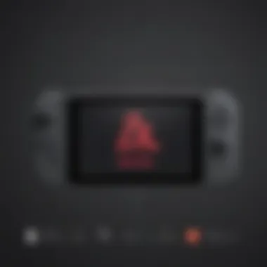 Nintendo Switch with Disney Plus logo on screen