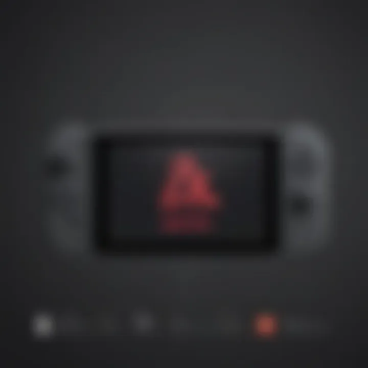 Nintendo Switch with Disney Plus logo on screen