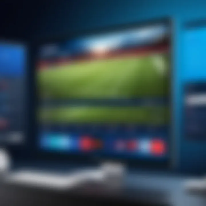 Online Platform Interface for SkySports Viewing