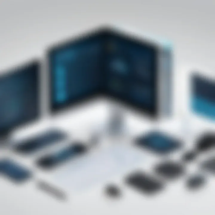 Illustration of various open-source security scanning tools