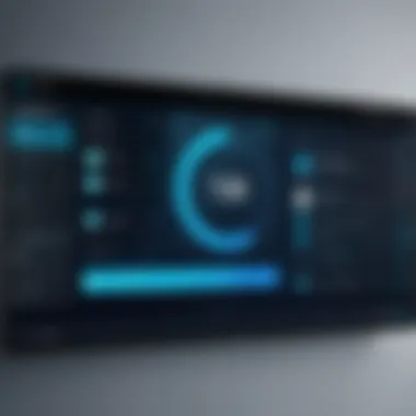 Exploring VPN User Interfaces User interface of a popular free VPN application.