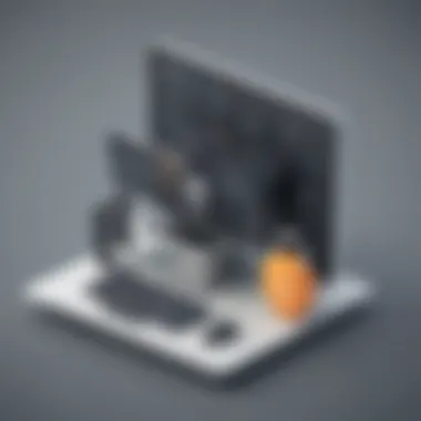 Optimized Security Setup Illustration demonstrating optimized online security with OpenVPN setup