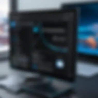 Adjusting Disk Settings in Windows 10 User adjusting disk settings on Windows 10