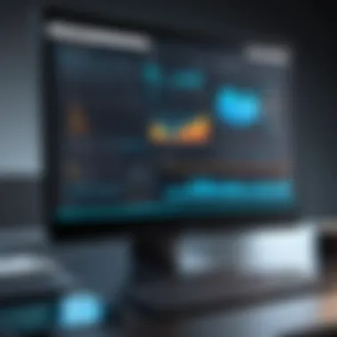 A sleek desktop interface showcasing efficient software management tools