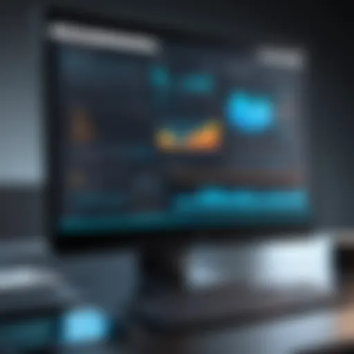 A sleek desktop interface showcasing efficient software management tools