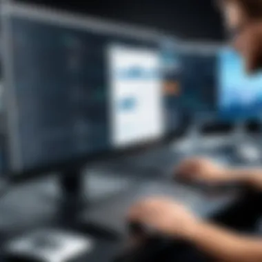 Visual representation of system settings adjustment for improved functionality