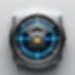 A secure digital vault representation