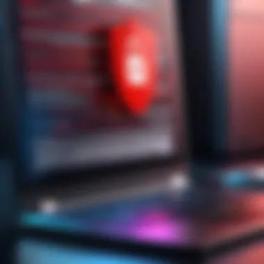 Ransomware Encryption Process Illustration Ransomware Encryption Process