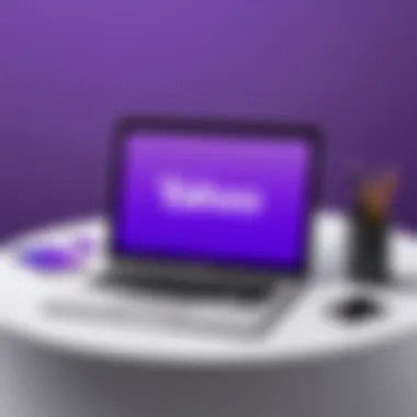 Visual representation of Yahoo account recovery process