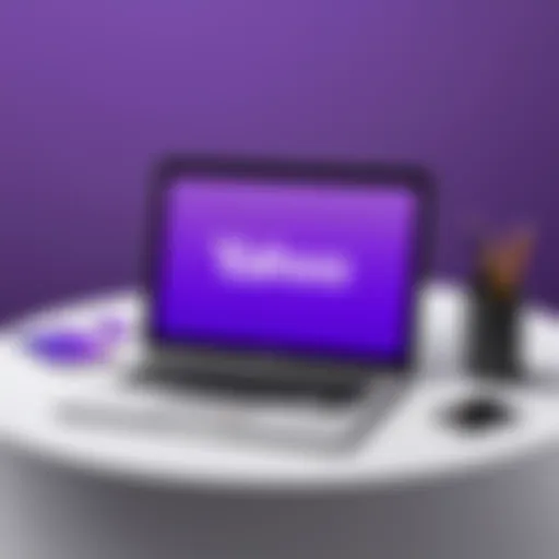 Visual representation of Yahoo account recovery process