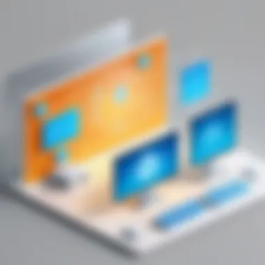 Illustration of Remote Access Technologies Diagram illustrating remote access technologies