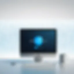 Conceptual illustration of digital privacy