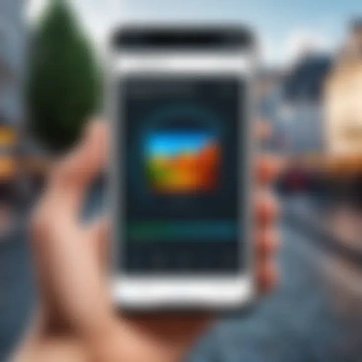 Screenshot of a photo recovery app interface