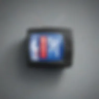 NBA TV Access Illustration Minimalist design of NBA TV logo