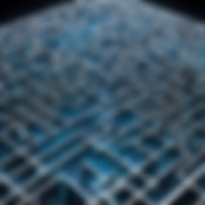 A maze representing the complexities of the internet