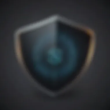 Enhanced Security Shield Secure Data Connection Shield Icon