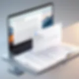 Abstract concept of secure document sharing