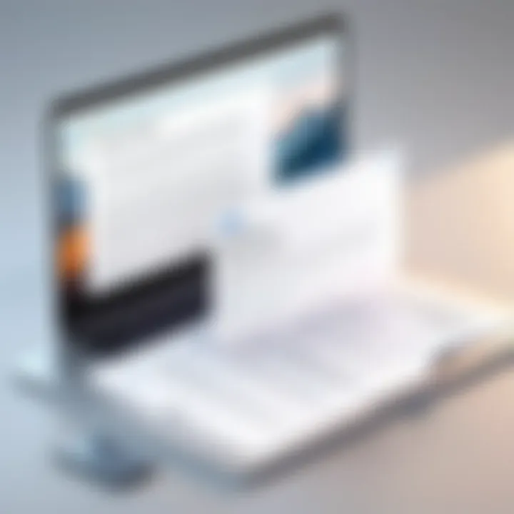 Abstract concept of secure document sharing