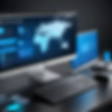 Security Features in Remote Desktop Software Infographic detailing security features of remote desktop software