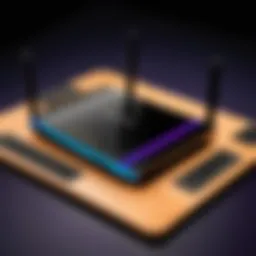 Illustration of Setting Up Netgear Nighthawk Router