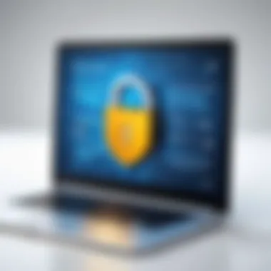 Online Privacy and Security Concept of online privacy and data security