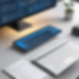 Visual representation of Active Directory shortcuts in a digital workspace