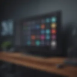 Sophisticated TV Show Streaming Interface
