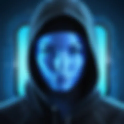 Digital shield protecting online identity