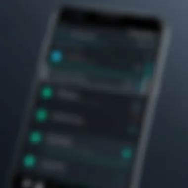 Native Device Settings for Website Control Screenshot of Android device settings for website blocking